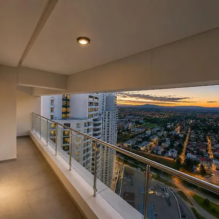 Апартаменты 35th Floor-cevahir Sky City-free Parking-pool-spa-gym-comfort-near To Center *